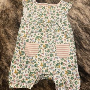 Baby Boden floral romper